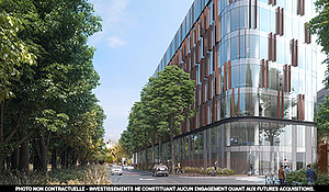 La Française Real Estate Managers (REM) acquiert auprès de Batipart, Covea et les ACM un immeuble de bureaux en cours de construction situé à Malakoff (92)