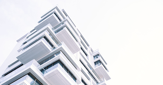 immeuble blanc