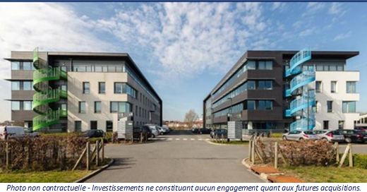 La Française Real Estate Managers acquiert un ensemble immobilier de bureaux situé à Marquette-Lez-Lille (59)