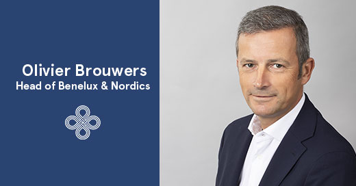 OLIVIER BROUWERS TREEDT IN DIENST BIJ LA FRANCAISE ALS HEAD OF BENELUX & NORDICS