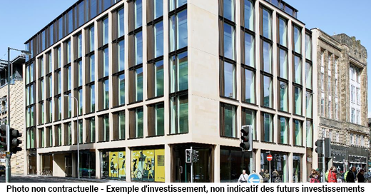 La Française Real Estate Managers acquiert un deuxieme immeuble de bureaux prime en écosse