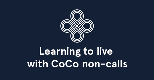 Learning to live  with CoCo non-calls
