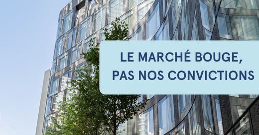 visuel : Le marché bouge pas nos convictions